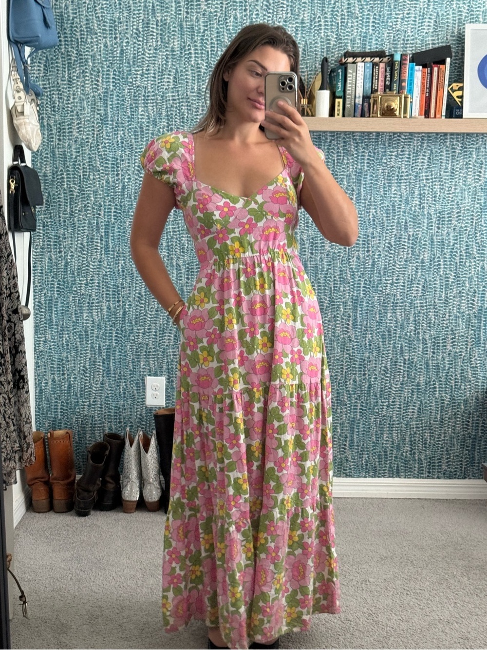 Show me you Mumu Cathy Maxi Dress